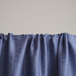 Elegant Blue Curtain