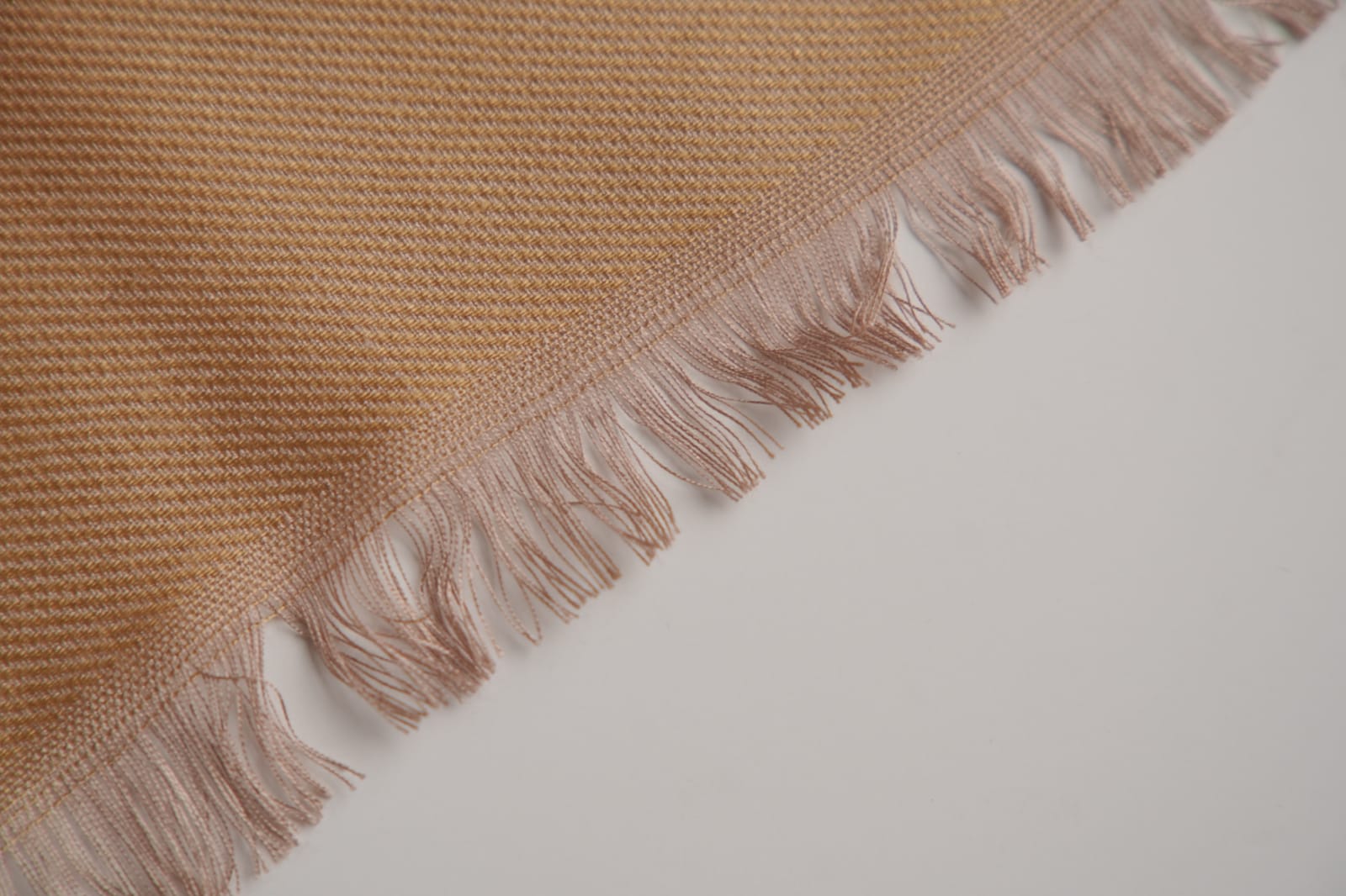 Elegant Embroidered Shawl in Beige - Image 5