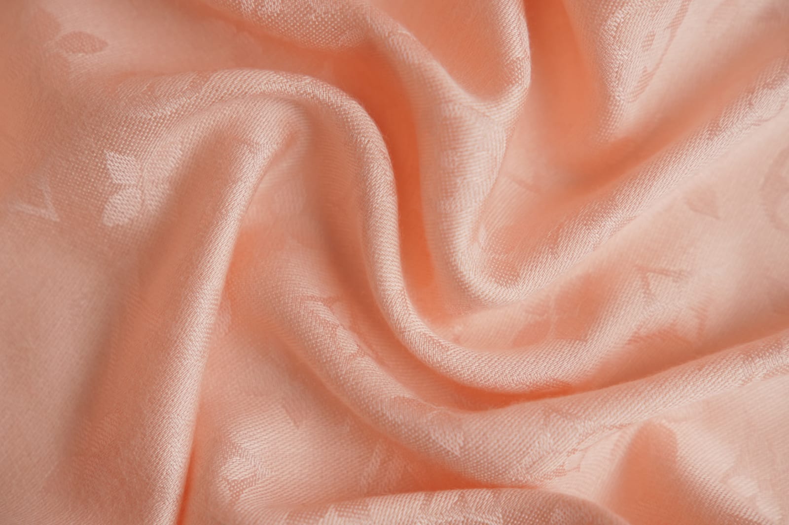 Elegant Peach Patterned Fabric for All Occasions