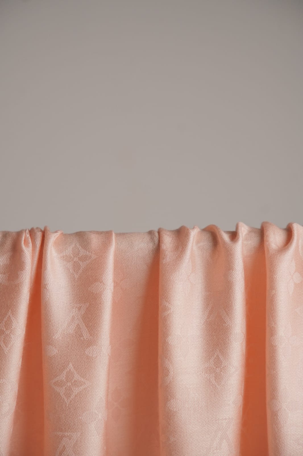 Elegant Peach Patterned Fabric for All Occasions - Image 3